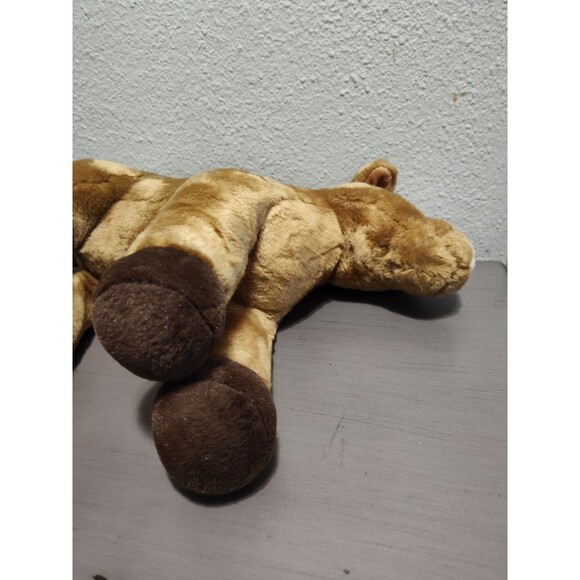 Build a Bear 16" Retired Brown and White Plush Stuffed Horse Brown Hoofs Babw - Picture 7 of 14